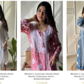 Buy the Latest Chikankari Kurti, Lucknowi Chikan Kurti Online-Nazrana Chikan